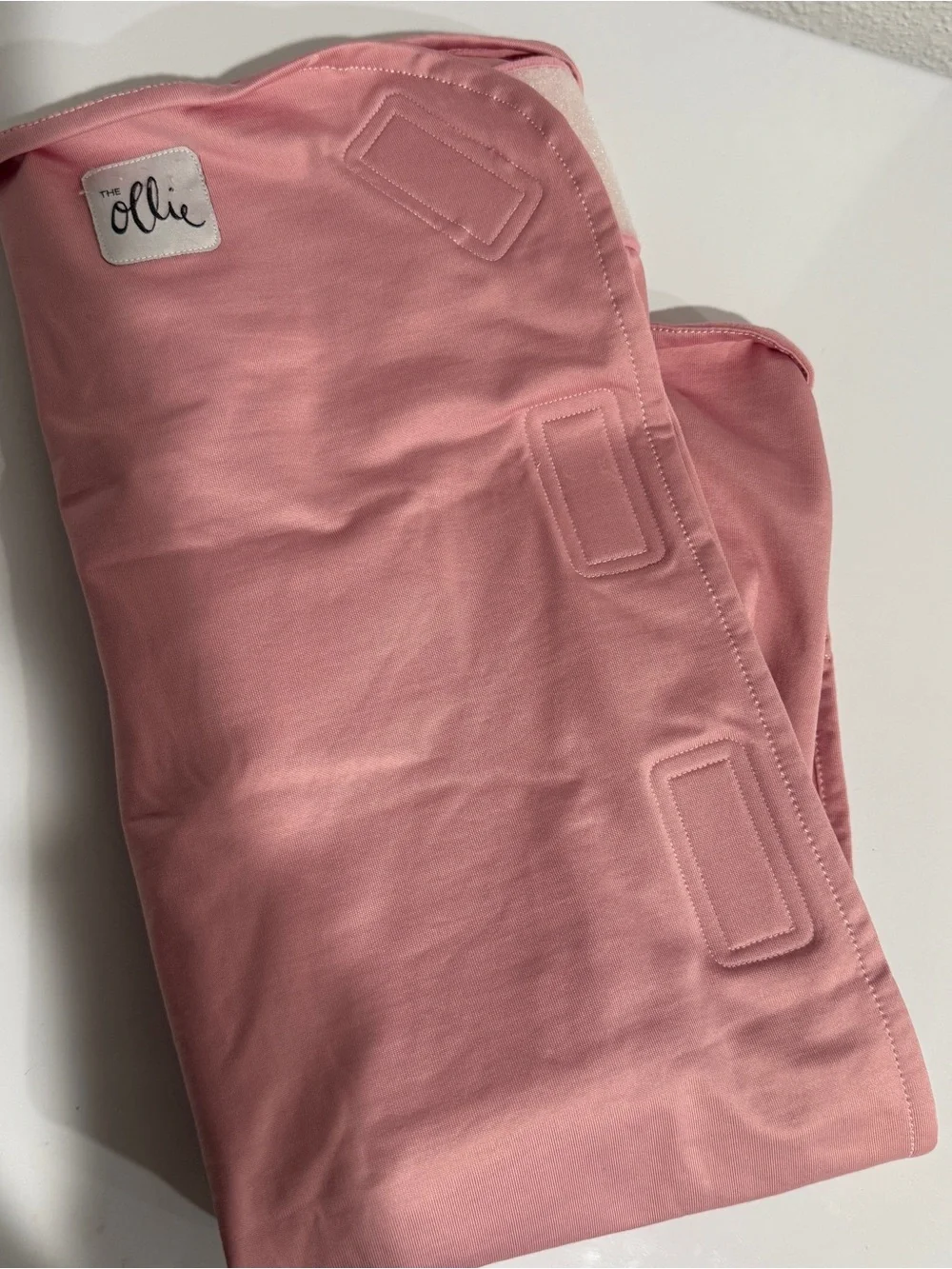 pink ollie swaddle